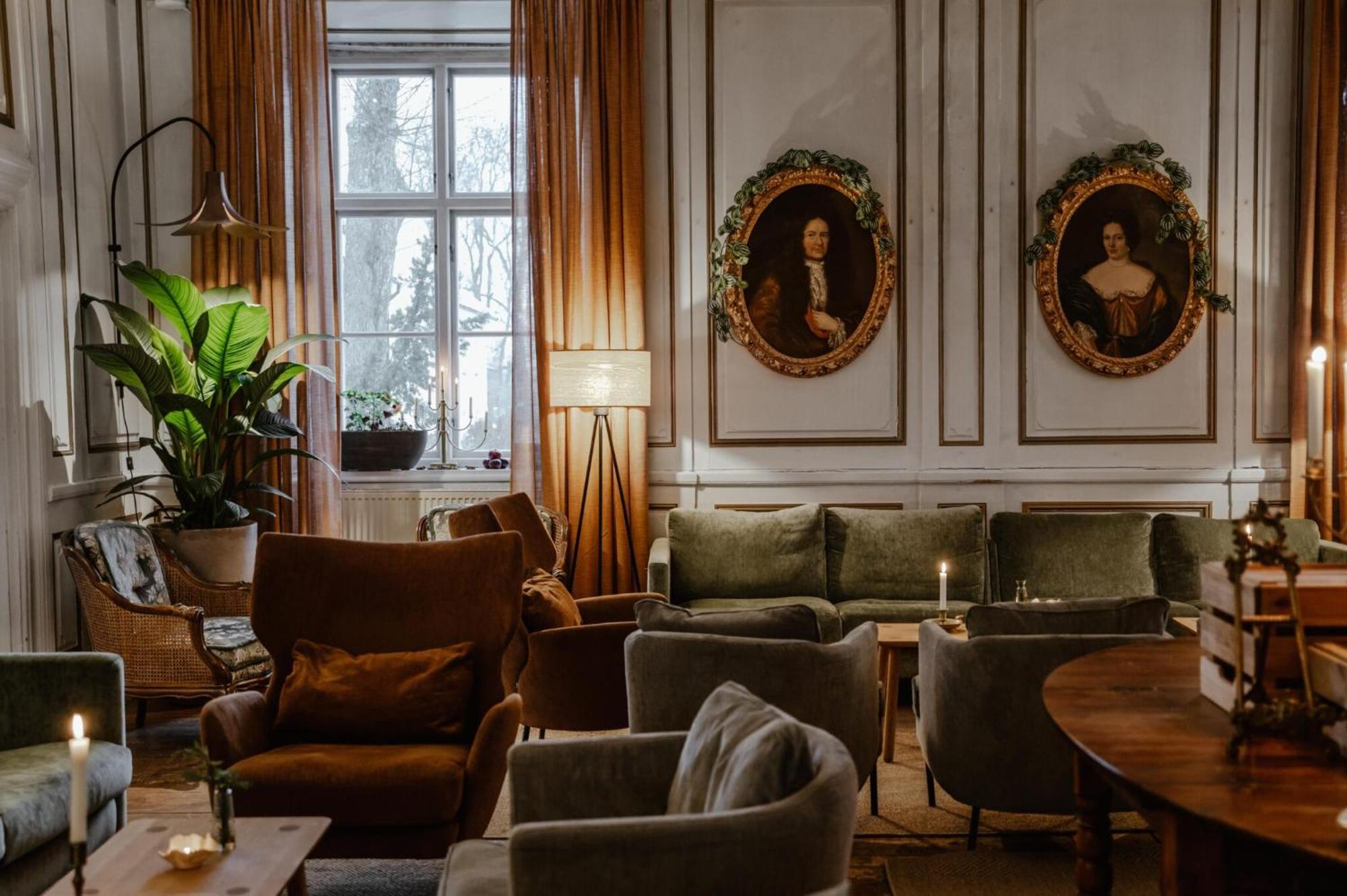 Hotel Haga Slott Enköping Esterno foto