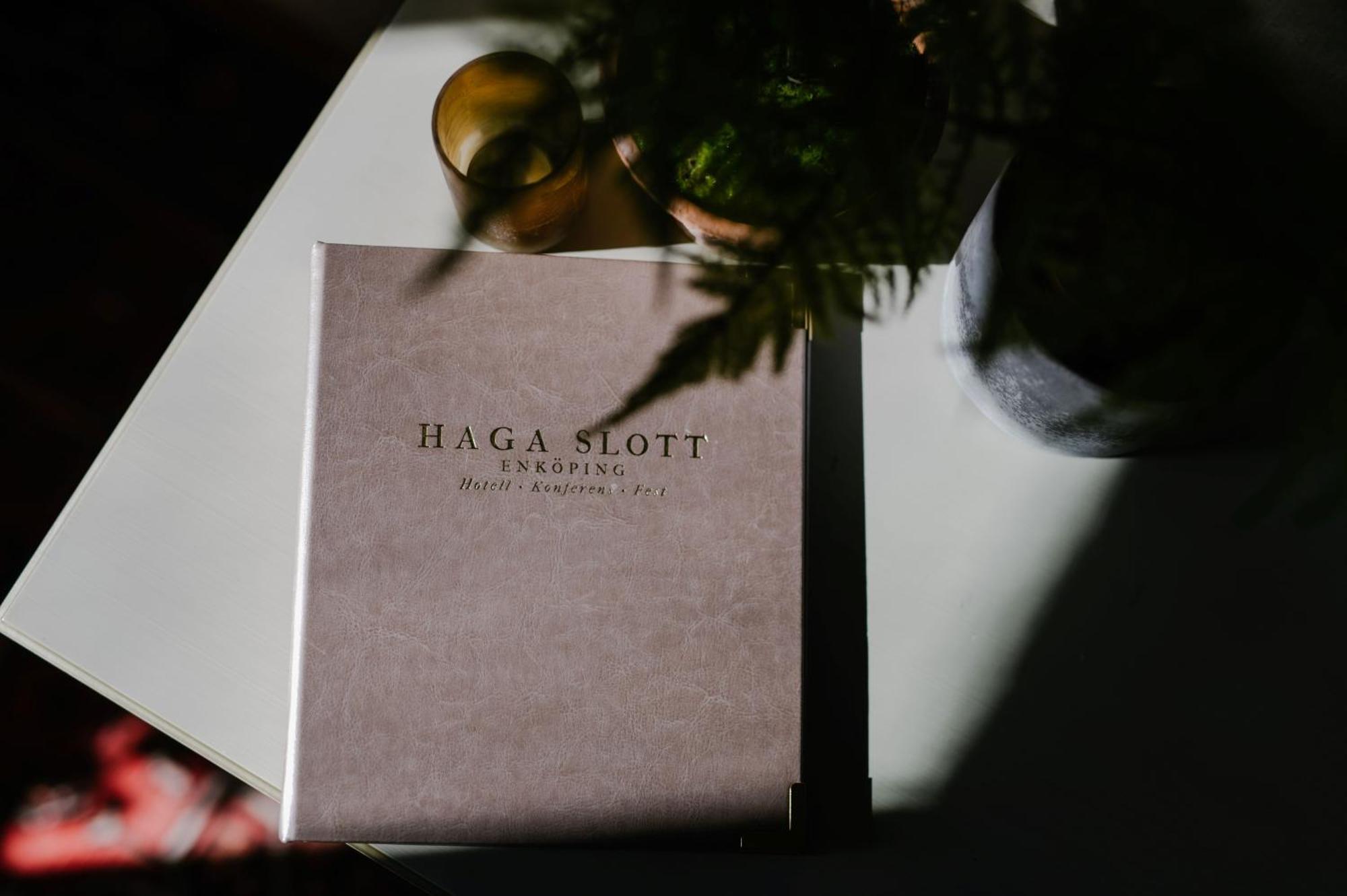 Hotel Haga Slott Enköping Esterno foto